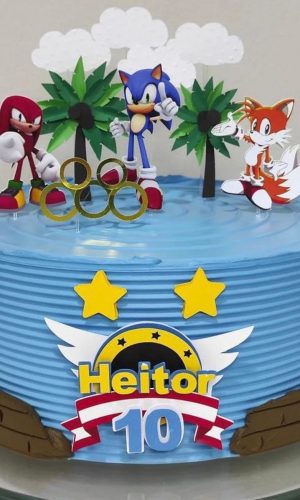 Arquivo Digital Topo de Bolo Sonic