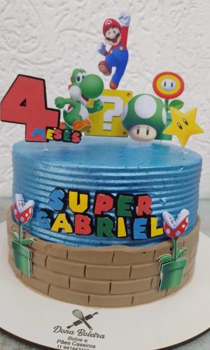 Arquivo Digital Topo De Bolo Super Mario