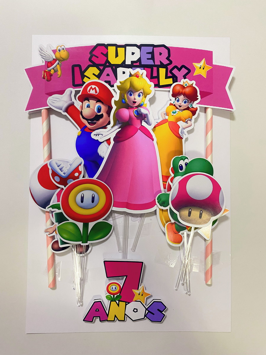 Arquivo Digital - Topo de Bolo Super Mario