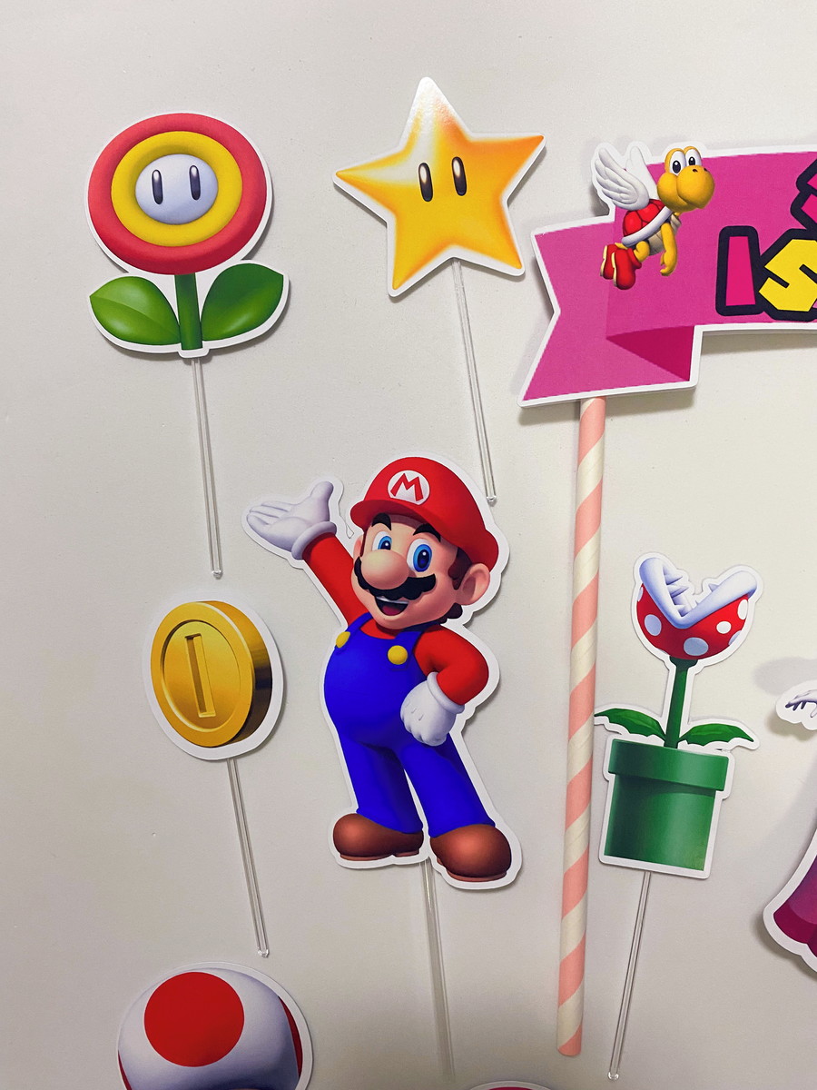 Arquivo Digital - Topo de Bolo Super Mario - Imagem 4