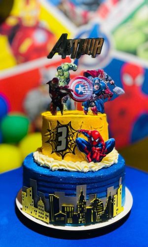 Arquivo Digital Topo de Bolo Vingadores