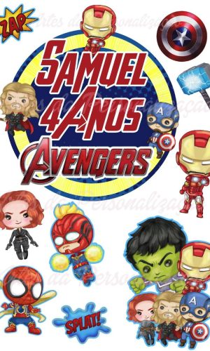 Arquivo Digital Topo Vingadores