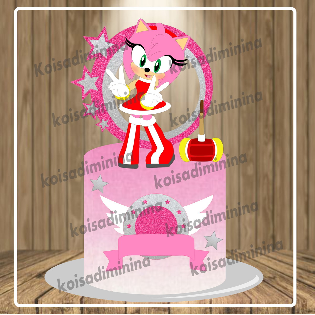 Arquivo Em Camadas Amy Sonic