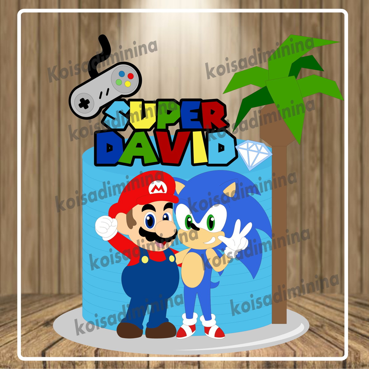 Arquivo em Camadas Mário e Sonic
