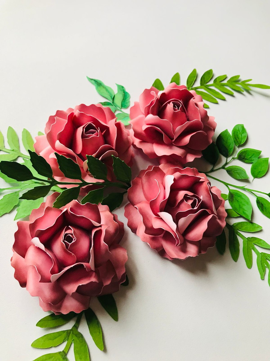 Arquivo Flor Realista para Topo de Bolo - Imagem 2