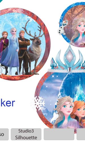 Arquivo para Topo de Bolo Frozen 2 - Shaker +1 tema da loja