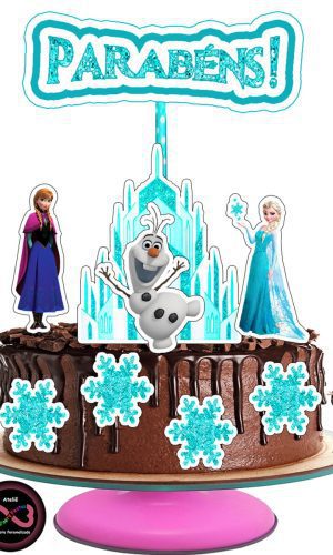ARQUIVO PSD – Topo de Bolo – Frozen