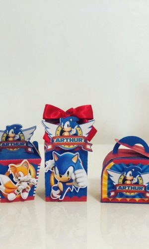 Arquivo Silhouette - Kit Festa Sonic