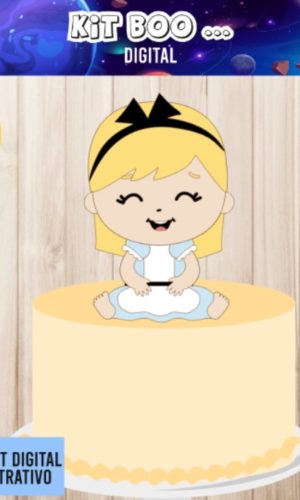 Arquivo Topo De Bolo - Alice Cute