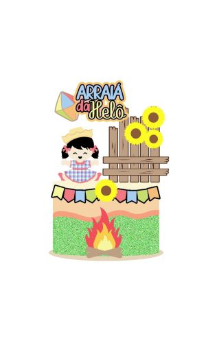 Arquivo topo de bolo arraiá 25
