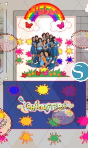 Arquivo Topo de Bolo CHIQUITITAS PERSONALIZADO - 1246 STUDIO