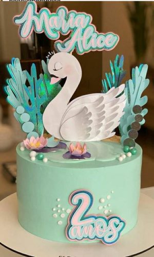 Arquivo Topo de Bolo - Cisne