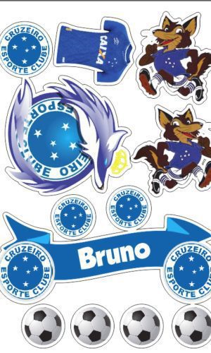 ARQUIVO TOPO DE BOLO CRUZEIRO SILHOUETTE STUDIO