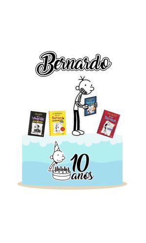 Arquivo topo de bolo diario de um banana