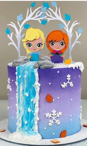 Arquivo Topo de Bolo - Frozen
