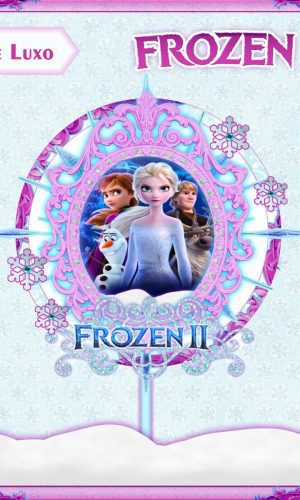 Arquivo Topo de Bolo - Frozen