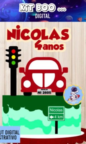 Arquivo Topo de Bolo - Fusca