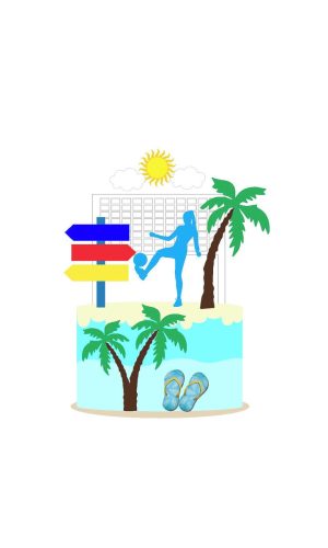Arquivo Topo de Bolo Futevolei 1
