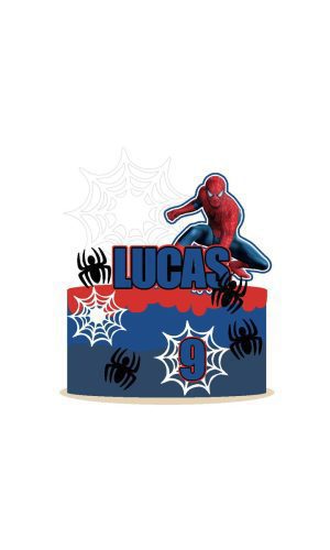 Arquivo Topo de Bolo Homem Aranha 15