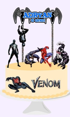 ARQUIVO TOPO DE BOLO HOMEM ARANHA #15077