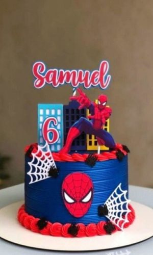 Arquivo Topo De Bolo Homem Aranha Camadas #8054 Studio