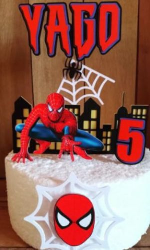 Arquivo Topo de Bolo - Homem Aranha