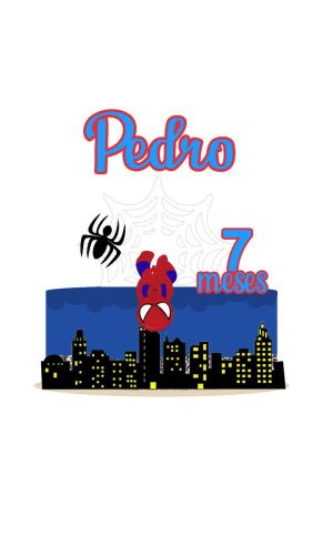 Arquivo topo de bolo homem aranha