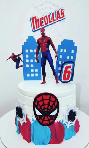 Arquivo Topo de Bolo - Homem Aranha