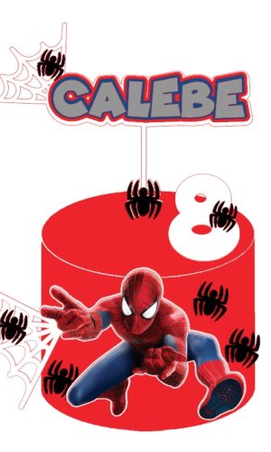 Arquivo Topo de Bolo - Homem Aranha