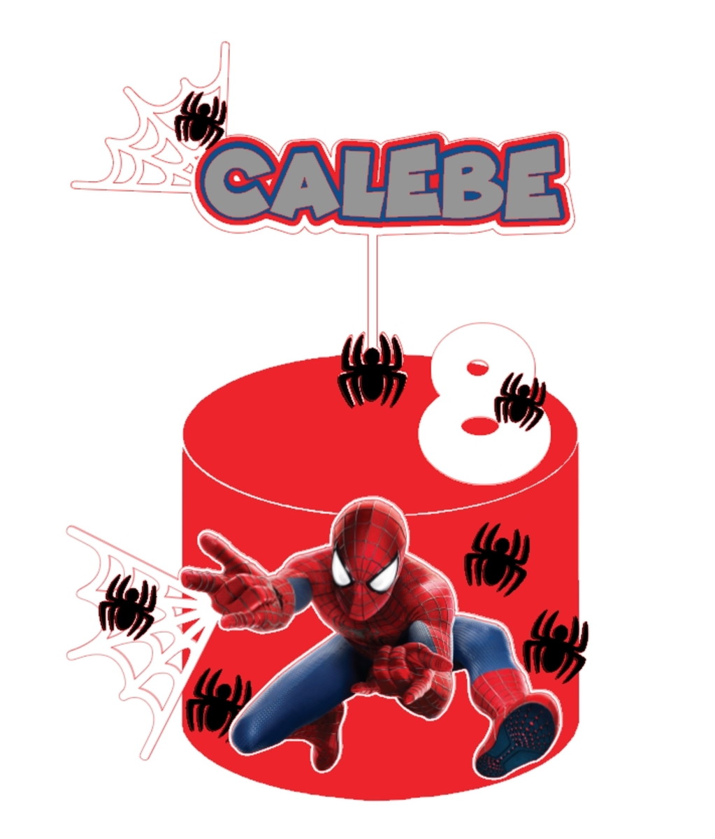 Arquivo Topo de Bolo - Homem Aranha