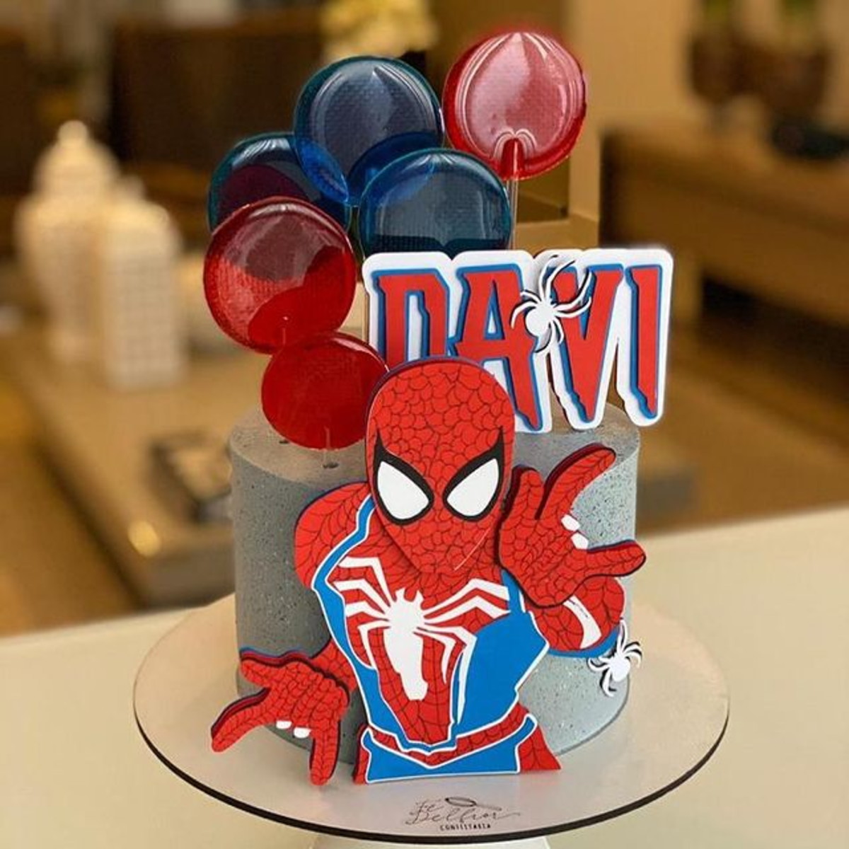 Arquivo Topo de Bolo - Homem Aranha