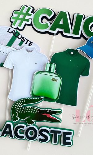 Arquivo Topo de Bolo Lacoste