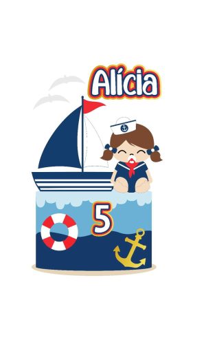 Arquivo topo de bolo marinheira baby