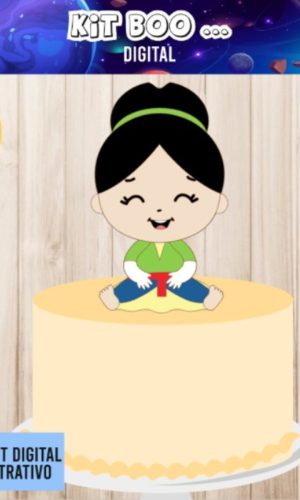 Arquivo Topo De Bolo - Mulan Cute