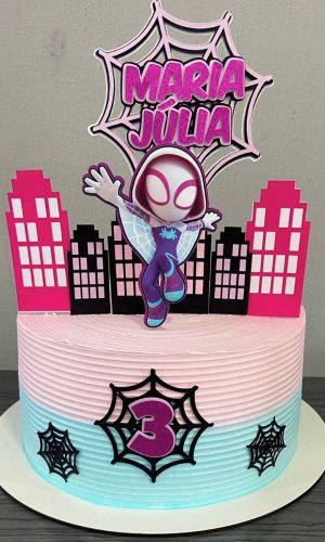 Arquivo Topo de Bolo - Mulher Fantasma Spidey