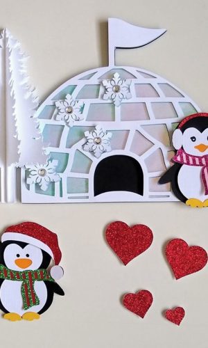 Arquivo Topo de Bolo - Pinguins