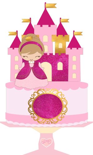 Arquivo Topo de Bolo - Princesa Castelo
