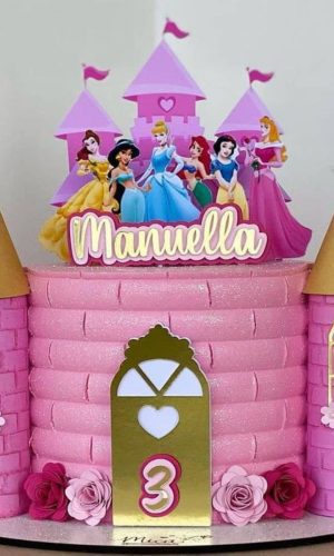 Arquivo Topo de Bolo - Princesa Castelo Studio