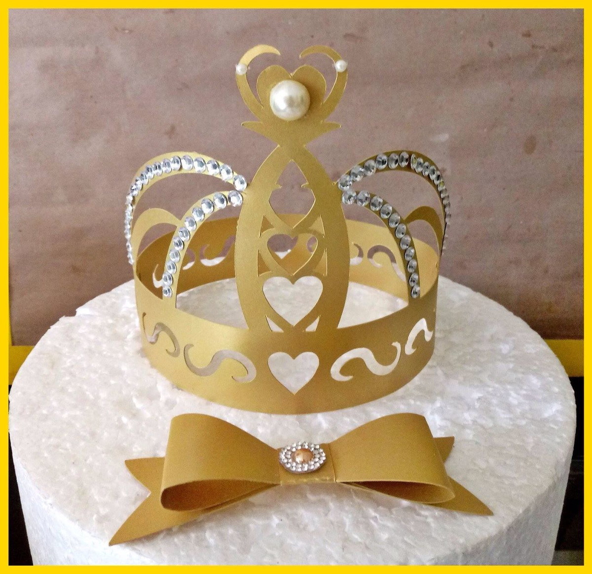 Arquivo Topo de Bolo - Princesa Coroa