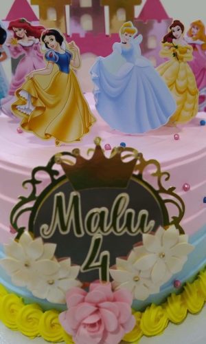 Arquivo Topo de Bolo Princesas