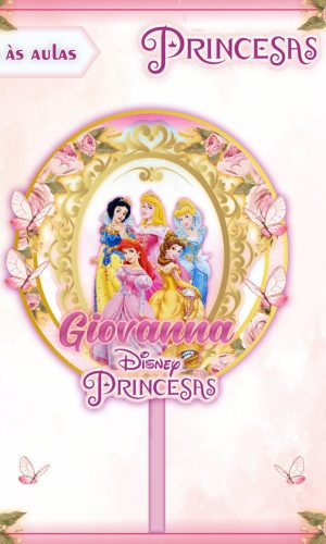 Arquivo Topo de Bolo - Princesas