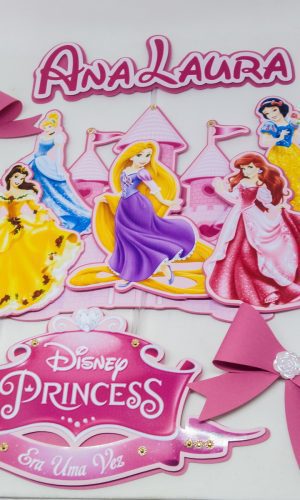 Arquivo Topo de Bolo - Princesas Disney