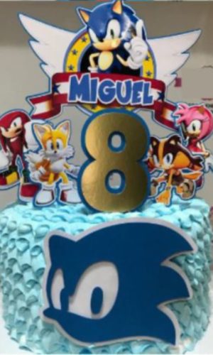 Arquivo Topo de Bolo - Sonic