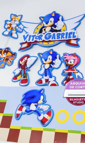 Arquivo Topo de Bolo - Sonic
