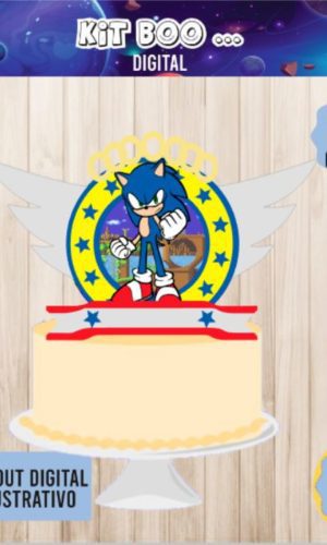 Arquivo Topo de Bolo - Sonic