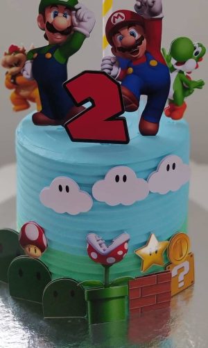 Arquivo Topo de Bolo Super Mario