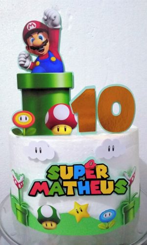 Arquivo Topo de Bolo - Super Mario