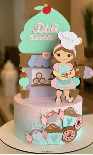 Arquivo Topo de Bolo Tema Confeitaria