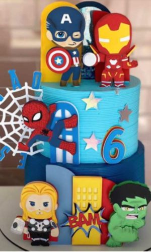 Arquivo Topo de Bolo - Vingadores