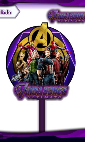 Arquivo Topo de Bolo - Vingadores